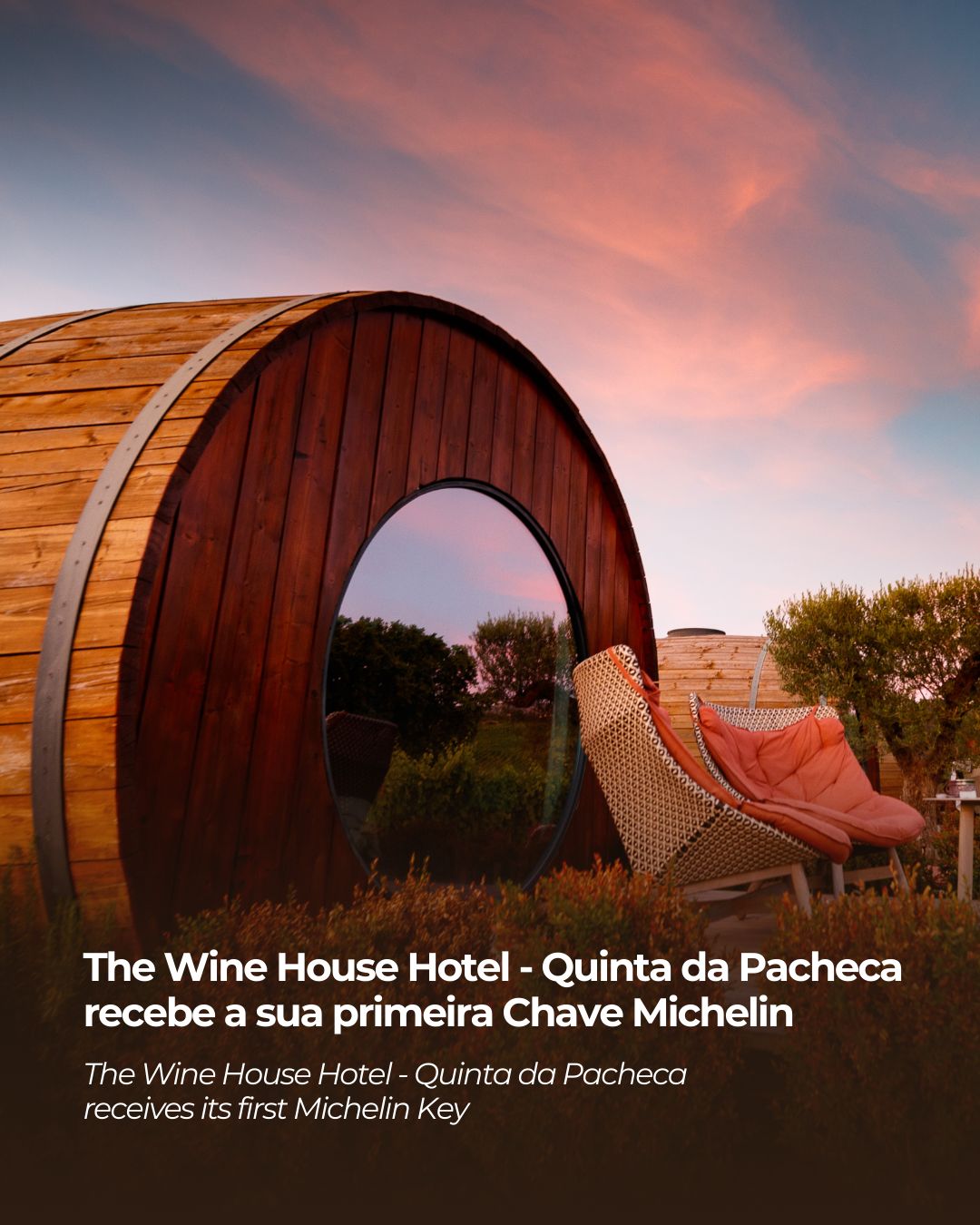 Quinta da Pacheca Awarded the Prestigious MICHELIN Key