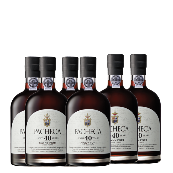 Pacheca Port Tawny 40 Years 50cl - (6x BOTTLES PACK - WITH FREE DELIVERY) - Quinta da Pacheca - Douro Valley