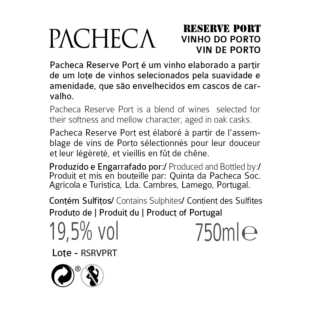 Pacheca Porto Tawny Reserve