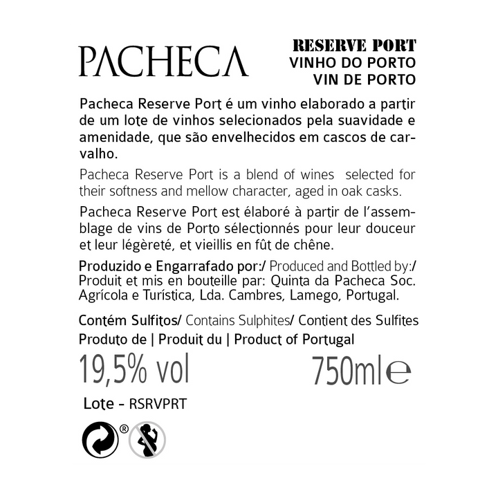 Pacheca Porto Tawny Reserve